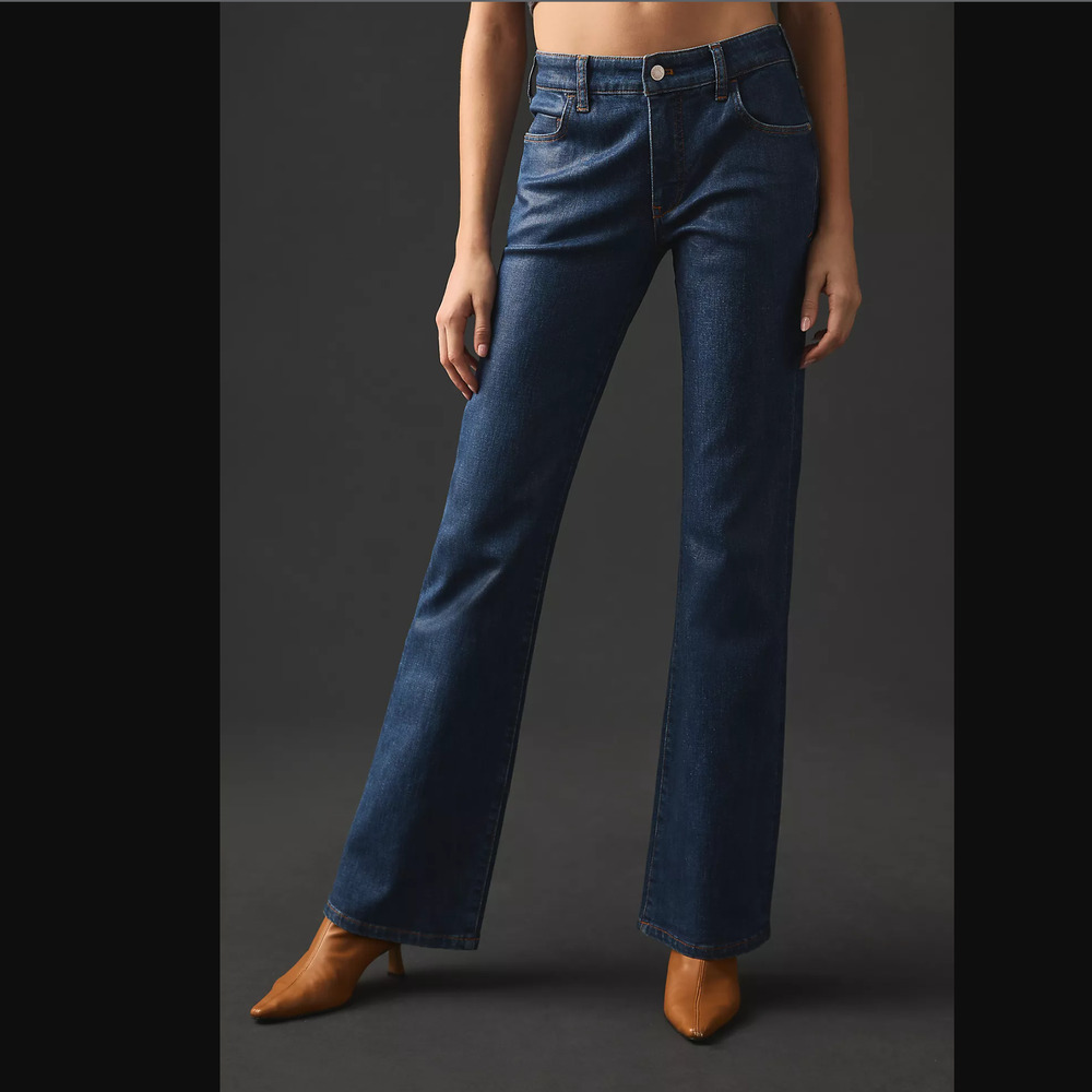 Anthropologie Pilcro Coated Demilune Jeans - New 32 Waist